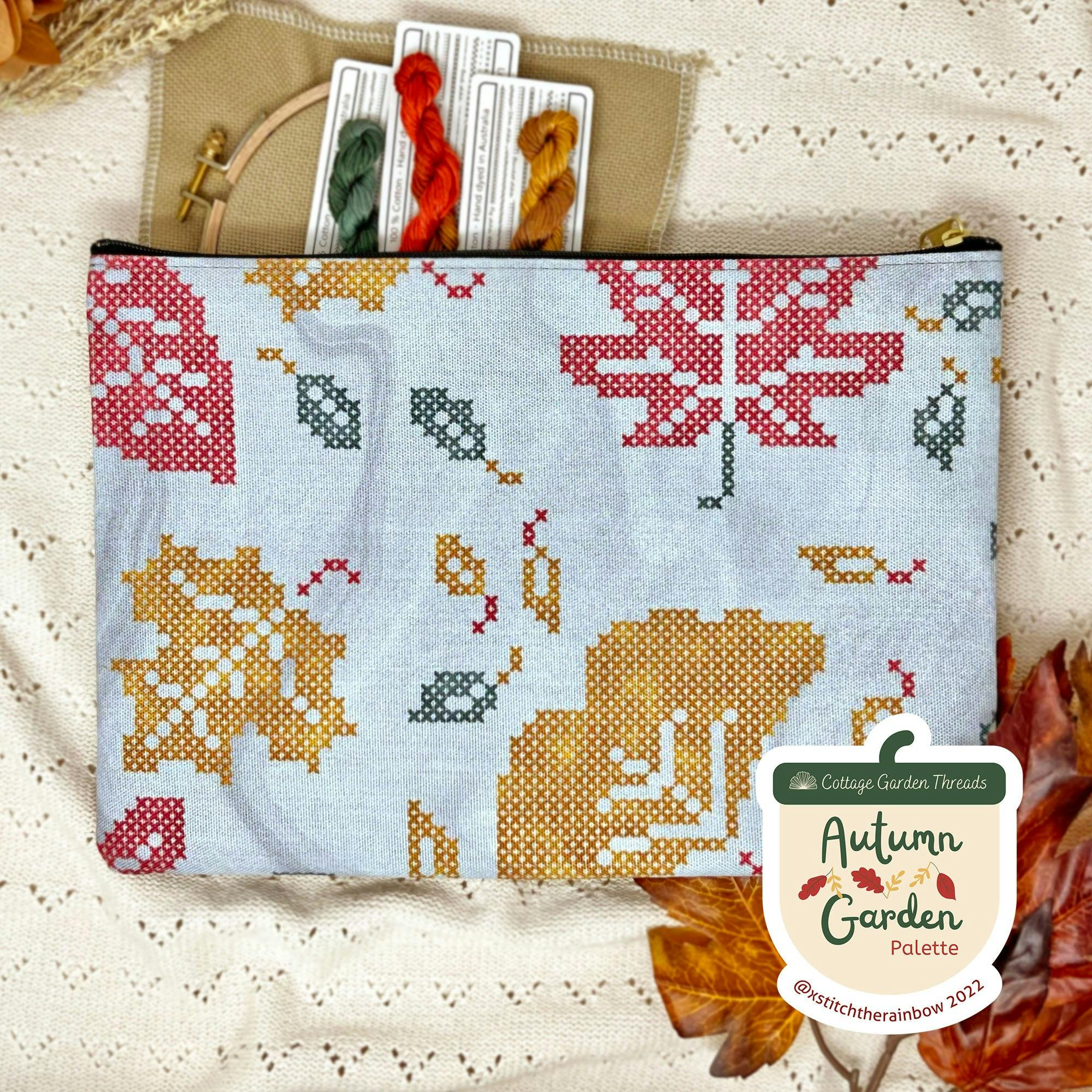 Project Bag For Cross Stitch, Embroidery, Needlework - Stitch Bag