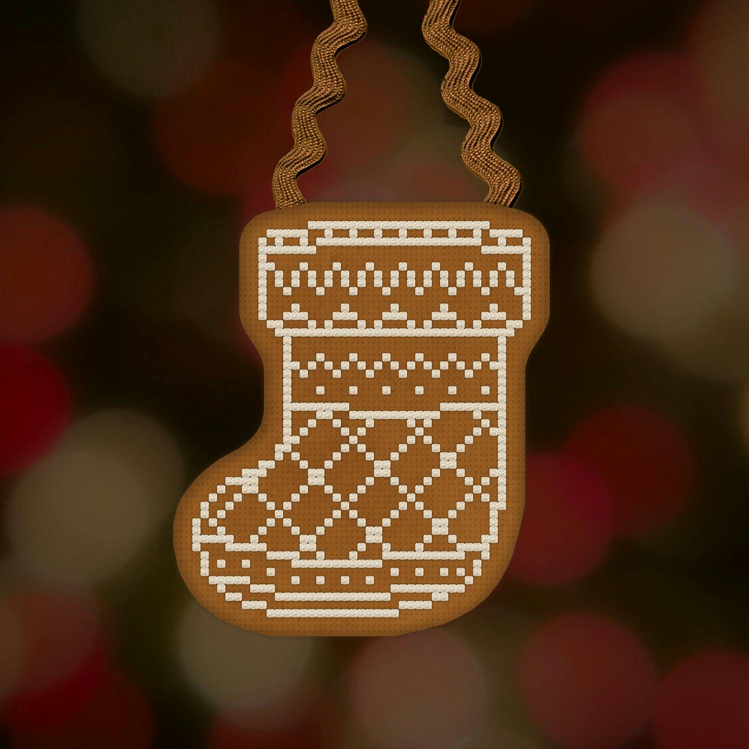 Gingerbread Stocking Ornament