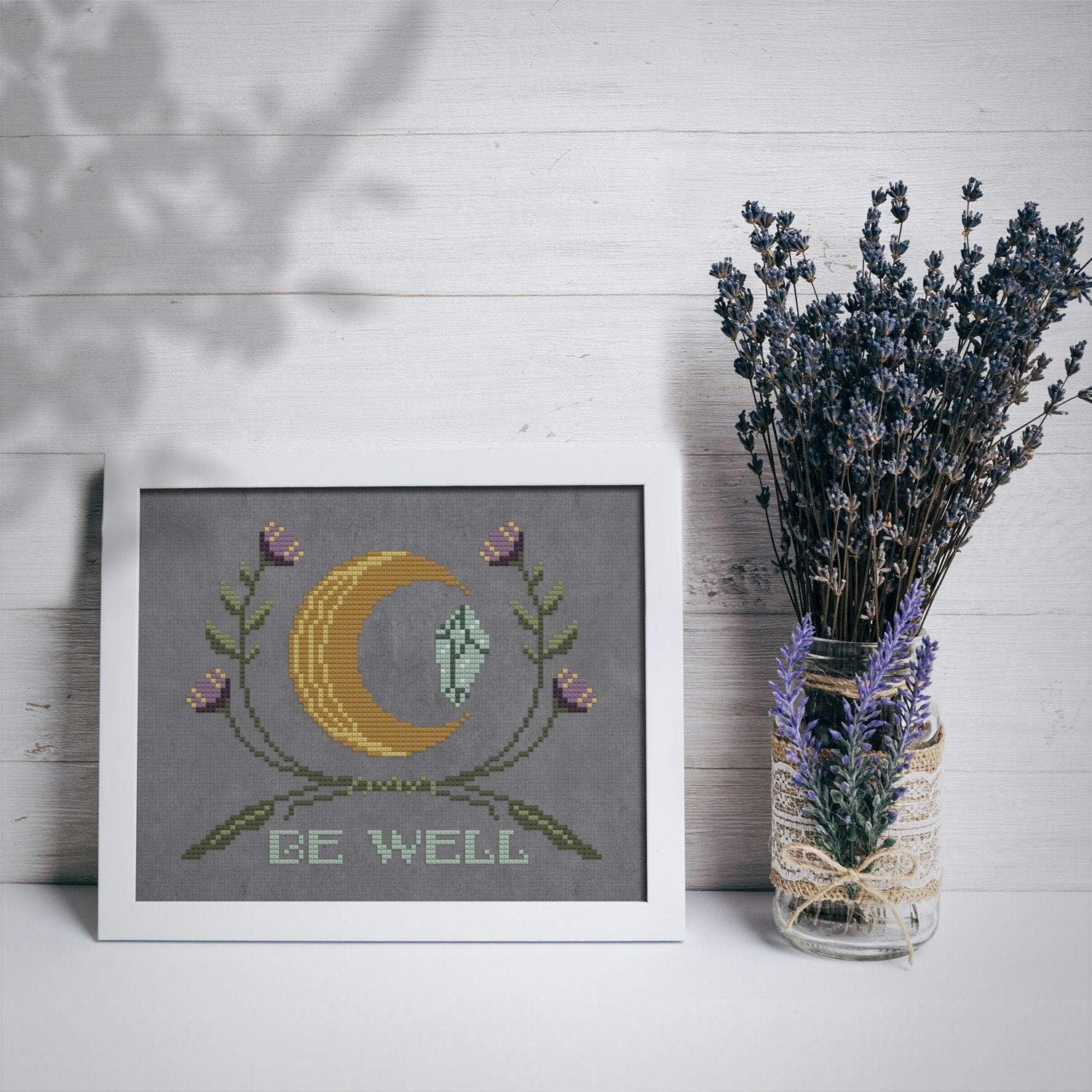 Be Well Moon Crystal Bouquet