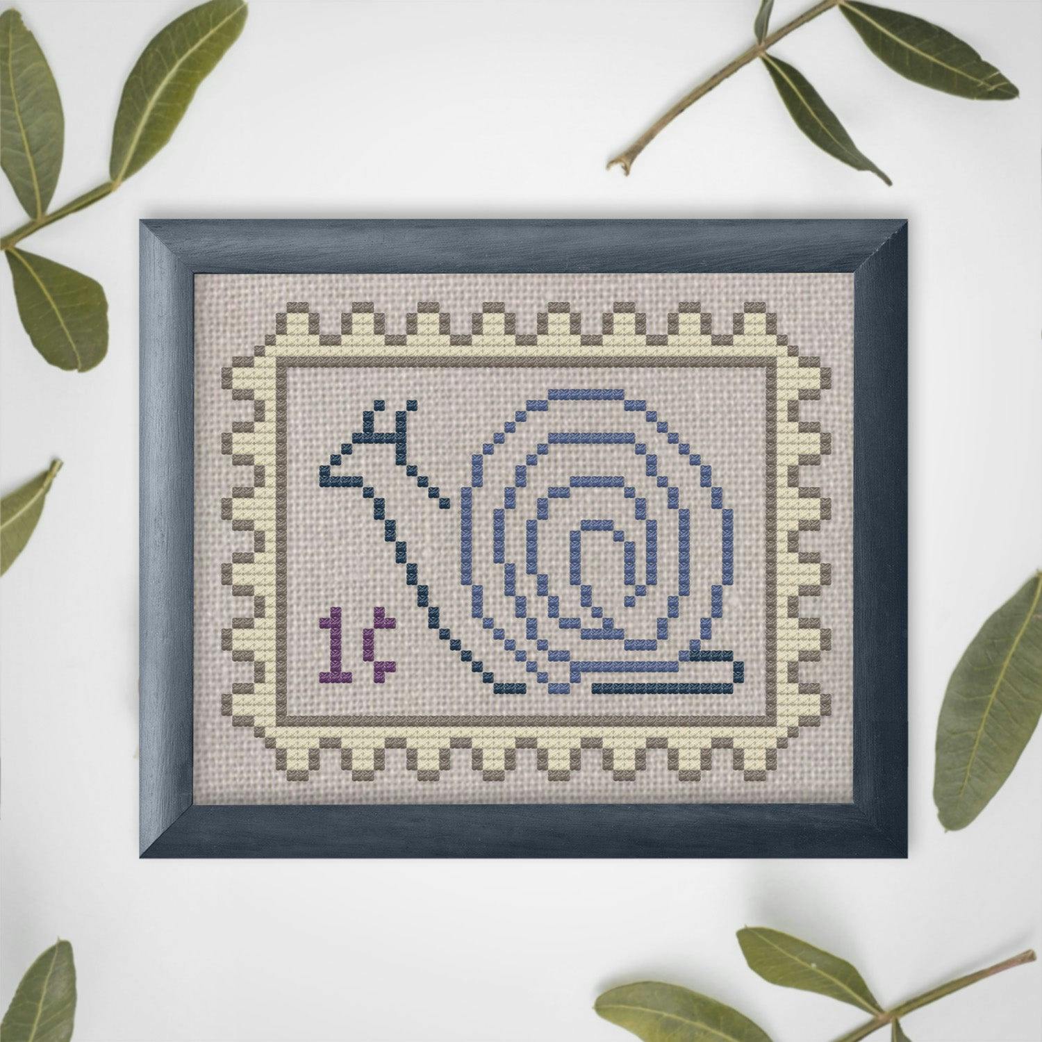 Snail Postage Stamp